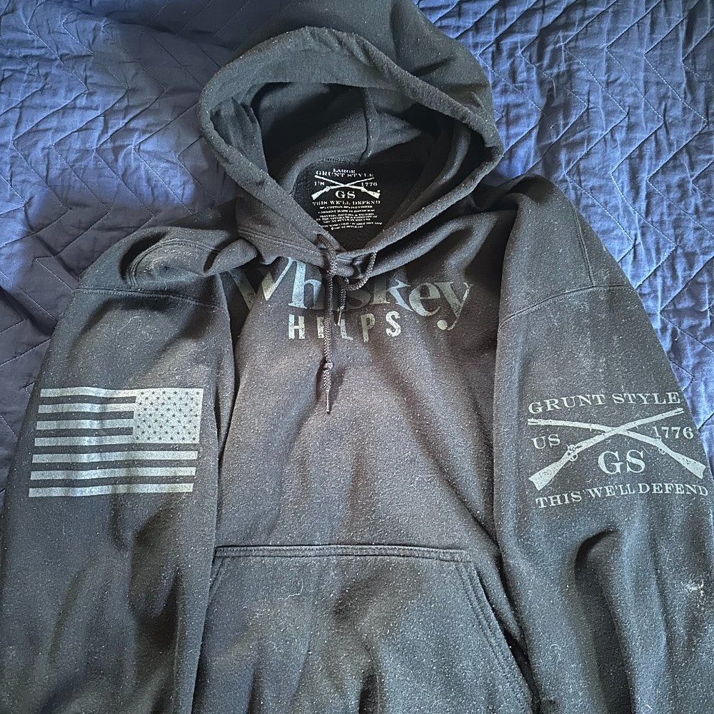 GruntStyle Whiskey Helps Hoodie